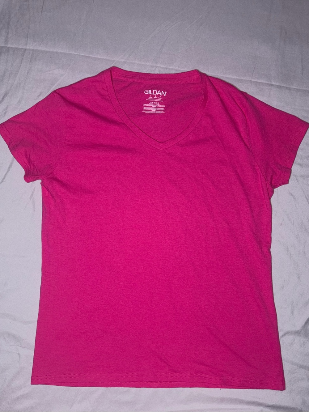 Gildan Women's Short-Sleeve V-Neck Tee